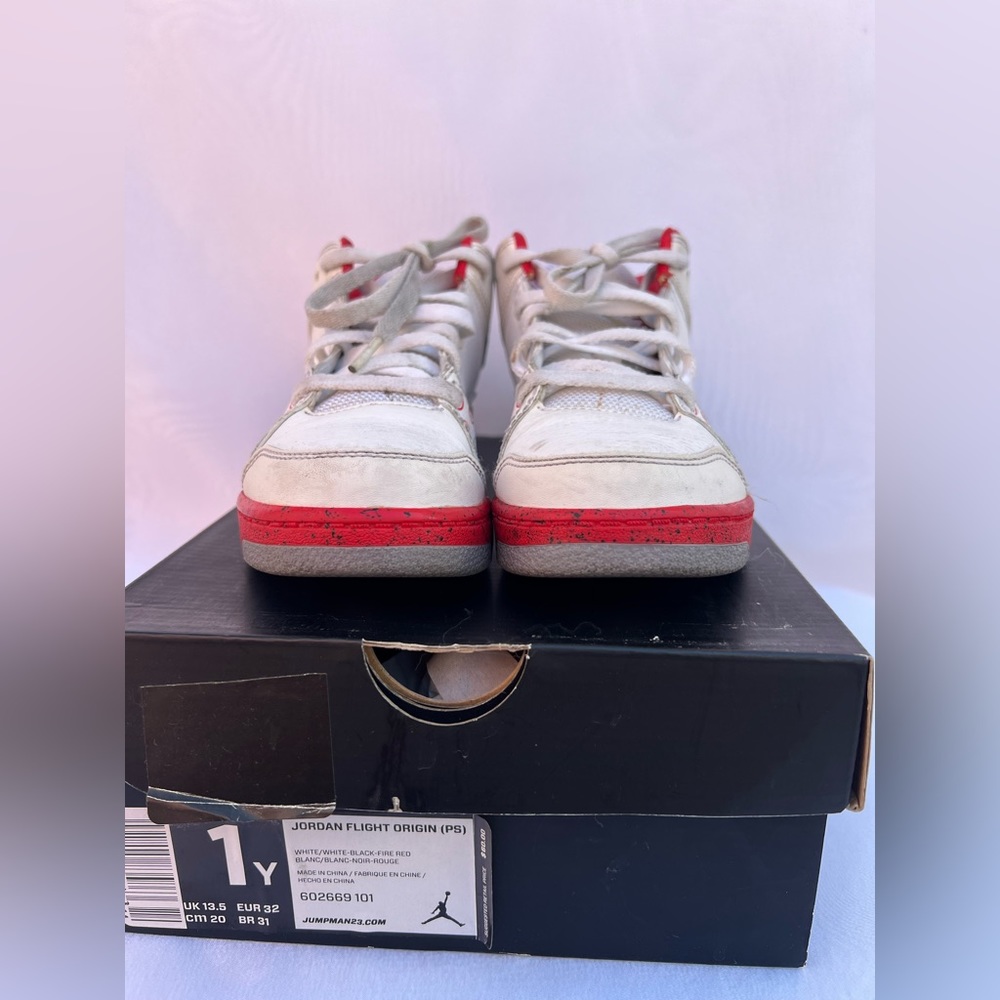 Jordan Flight Origin White Size 1Y